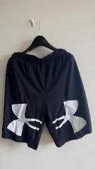 アンダーアーマー     UNDER ARMOUR 　バスケット トレーニングウェア メンズショートパンツ ビッグロゴ 　サイズ：LL    1378333　　　　　Ａ/1044