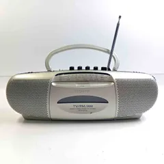 Sony ソニー　CFSーV5 カセットレコーダー「ラジカセ」(動作品) Yahoo!オークション - 【動作品】SONY ラジカセ CFS-V5 昭和