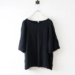 グリン grin レーヨンウール フレアスリーブ プルオーバーカットソー 2 ブラック┃黒 トップス Tシャツ【2400014624304】のサムネイル