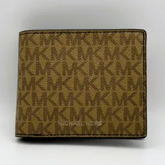 MICHAEL KORS マイケルコース 二つ折り財布 パスケース キャメル【未使用品 中古品】 【145】
