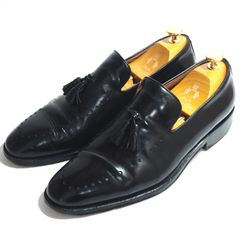 【極美品】POLPETTA ポルペッタ コンビ タッセルローファー 黒 41.5 極美品】POLPETTA ポルペッタ コンビ タッセルローファー 黒 41.5
