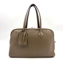 希少HERMESエルメス　ヴィクトリア35 レザン HERMES ヴィクトリア 35 – Trip