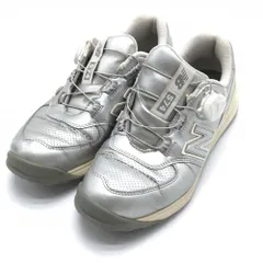 ニューバランスゴルフ ゴルフシューズ シルバー WGBS574S スパイクレス BOA ダイヤル式 レディース 24.0 ゴルフウェア New Balance
