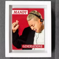 【中古】キーホルダー・マスコット(男性) 関口メンディー ミニフォトフレーム 「GENERATIONS LIVE TOUR 2019 “少年クロニクル”」 カプセル景品