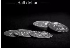 Palming Coins Half Dollar