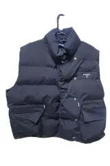 【美品】PRADA プラダ　ベスト　42 B17@5 楽天市場】プラダ ダウンベストの通販
