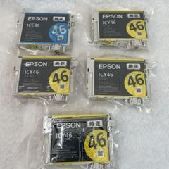 エプソンEPSON IC4CL46 ICC46 1個・ICY46 4個 セット