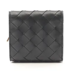 BOTTEGA VENETA ボッテガヴェネタ イントレチャート コンパクト 三つ折り財布