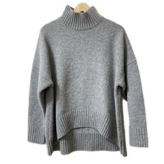 CINOH(チノ) 長袖セーター サイズ36 S レディース - グレー ハイネック  