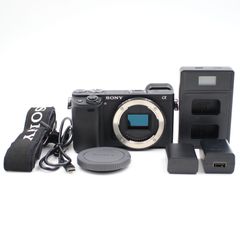 ■シャッター数17087枚！極上品■ SONY α6400 ボディ ブラック ILCE-6400 ミラーレス一眼カメラ ソニー
