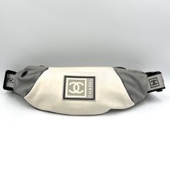 シャネル スポーツライン ウエストバッグ ボディバッグ ココマーク レディース CHANEL