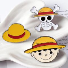 ▼ONE PIECE▼ 麦わら帽子ブローチ5種セット