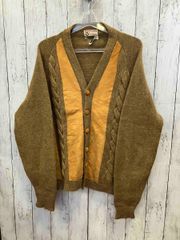 COOGI 風 80s SAXONY ブレザー 本革 3Dニット ヴィンテージ - メルカリ