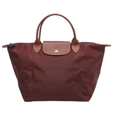 新品 ロンシャン LONGCHAMP ハンドバッグ ル プリアージュ トップハンドルバッグ Mサイズ ボルドー