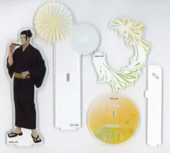 【中古】アクリルスタンド・アクリルパネル 夏油傑 エフェクトアクリルジオラマ 「TOHO animation オンラインくじ 呪術廻戦 懐玉・玉折 夏祭り」 A-2賞