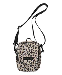 [キウ] 600D フラップポケットショルダーバッグ 600D FLAP POCKET SHOULDER BAG 防水 撥水 ポケット キーカラビナ マチ アウトドア カジュアル おしゃれ かわいい ユニセックス メンズ レディース 男女 [カラーレオパード]