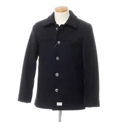 【中古】ダブルタップス WTAPS メルトンウール ショートコート ブラック【サイズ表記なし（M位）】【メンズ】のサムネイル