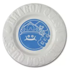 【中古】皿・茶碗(キャラクター) モンスター集合(ブルー) プレート皿 ｢ドラゴンクエストふくびき所スペシャル はぐれメタルとなかまたち編｣ G賞