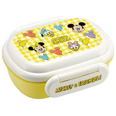 【新着商品】スケーター(Skater) 子供用 お弁当箱 小さめサイズ 1段 270ml ふわっと盛れるドーム型 キッズランチ 抗菌加工 日本製 ディズニー ミッキー&フレンズ 風船 QAF1AG