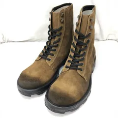 【中古】DIESEL HAMMER D-HAMMER BT サイズ26.5cm 茶 ディーゼル[91]