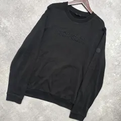 モンクレール スウェットトレーナー サイドワッペンロゴ L ☆高級☆MONCLER スウェット ビッグワッペン M トレーナー