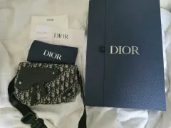 Dior(ディオール) バックル 留め金 オブリーク サドルバッグ ポーチ
