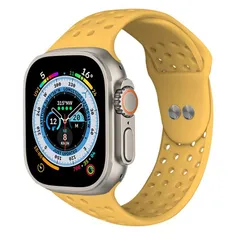 【人気商品】シリコン製 交換ベルトアクセサリー スポーツバンド 7/6/5/4/3/2/1/SE 防汗 Series iWatch に対応 通気 多孔質 柔らかい 男性 45mm 44mm 42mm 41mm 40mm 38mm 女性 バンド バンド アップル