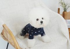 犬の服　ドット柄ロンパース (今ある在庫のみで完売)