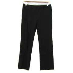 イネド ロングパンツ ストレッチ ブランド ボトムス 日本製 黒 レディース 9サイズ ブラック INED 【中古】