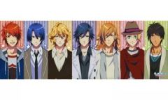 [중고] 포스터 (애니메이션) ST ☆ RISH (스트라이프 무늬) [노래의 ☆ 프린스 사마 마지 LOVE2000% 포스 × 포스 컬렉션]