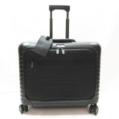 ●RIMOWA リモワ BOLERO ボレロ 30L キャリーケース 4輪 機内持ち込みサイズ 865.50.32.4 マットブラック 黒 旅行カバン キャリーバッグ メンズ レディース D145MF★3818