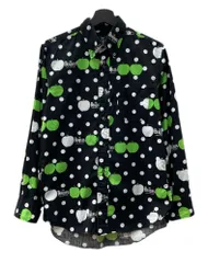 レア✨コムデギャルソン ビートルズ コラボ シャツ ボタンダウン 総柄 楽天市場】COMME des GARCONS コムデギャルソン 長袖 シャツ