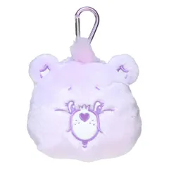 ケアベア ミニポーチ カラビナ付きぬいぐるみファスナーポーチ スウィートドリームベア CareBears ティーズファクトリー 小物入れ キャラクター グッズ 