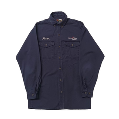 【made in USA】Bigbill ビッグビル 長袖 ワークシャツ ネイビー M