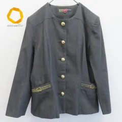 ロベルタディカメリーノ　ジャケット　波　白　ホワイト　ロゴ　長袖 2025年最新】Roberta di Camerino レディース テーラード