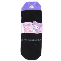 【メール便】クロミ 女性用靴下 刺繍ヒールソックス フレンズ サンリオ ジェイズプランニング かわいい キャラクター グッズ 