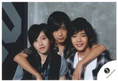 なにわ男子 15年少年たち 世界の夢が…戦争を知らない子供達 道枝駿佑/高橋恭平/長尾謙杜 公式写真 *1枚