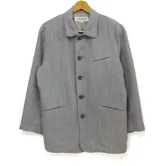 ジョルジュ・レッシュ ステンカラーコート ジャケット アウター メンズ Mサイズ グレー系 GEORGES RECH 【中古】