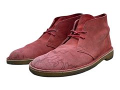 Supreme (シュプリーム) ×Clarks Map Suede Desert Boot マップ スウェード デザートブーツ 2013SS 26.5cm US8.5 レッド メンズ/065