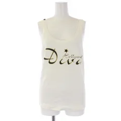ドルチェ&ガッバーナ ドルガバ DOLCE&GABBANA タンクトップ ロゴ プリント 38 XS 白 ホワイト JTJ1D 7518 /BM ■GY99のサムネイル