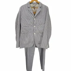 エンジニアードガーメンツ Engineered Garments USA製 ヒッコリー 6ポケットジャケットセットアップ メンズ JPN：M のサムネイル