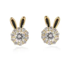 新品未使用 K18YGD0.01うさぎ透かし彫りリング5g