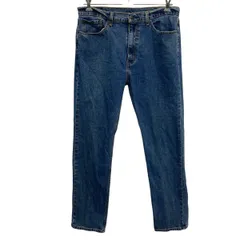 Levi's 505 デニムパンツ W36 インディゴブルー リーバイス ジップアップ コットンポリ混合 ジーンズ 2509-543