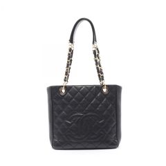 シャネル CHANEL トートバッグ マトラッセ PST A20994 ブラック レザー PSTトート レディース Used A