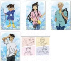 【中古】ポストカード 集合(雨上がり ver.) ポストカードセット5枚セット 「名探偵コナン」