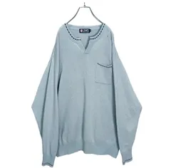 90s CHAPS RALPH LAUREN slit design sweater