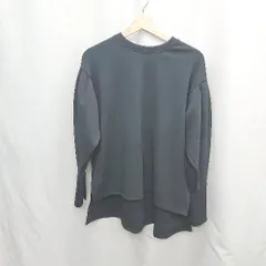 ◇ Θ EUCLAID エウクレイド 長袖 ブラウス サイズ38 ネイビー レディース E  【1505220000650】