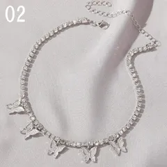 キューバ バタフライ ネックレス 蝶々 ペンダント  ジュエリー ファッション アクセサリー| 0202P_4