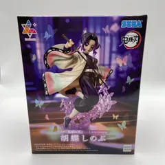 未開封　鬼滅の刃　Luminasta　胡蝶しのぶ　プライズ　フィギュア　セガ (ME28-1911)