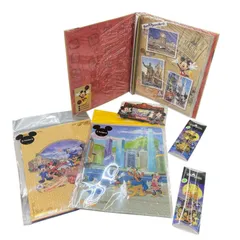 186000 新品未使用 Disney ディズニー 6点 未開封 香港 クリアファイル フォトアルバム・ハロウィーングッズ セットまとめ売り 海外 キーホルダー フォトフレーム ディズニーランド